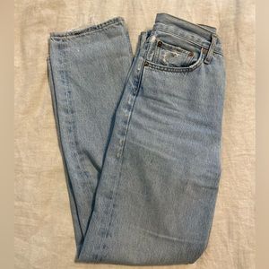 [SOLD] Agolde 90s Mid Rise Straight Jeans